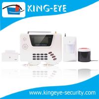 LCD display, 99 wireless and 4wired guard zone, home smart intelligent wireless gsm alarm system