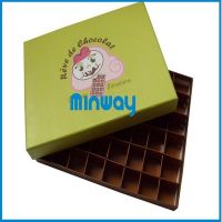 2014 Fancy design china chocolate box for gift