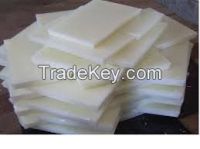 Fully refined paraffin wax slab