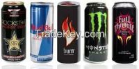 original Bull Energy Drink Red / Blue / Silver , moster