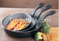 Forged aluminium fry pan non stick pans