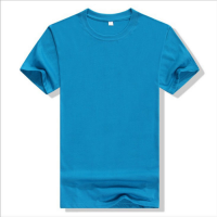 Custom logo multi colors cheap blank t shirt short sleeve round neck China factory dry fit t shirt