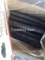 High carbon content sawdust briquette charcoal for barbecue