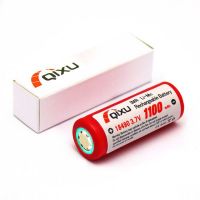 Latest QiXu 18490 1100mah 3.7V Li-ion rechargeable battery