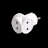 NP10- 1  to 3  travel adaptor