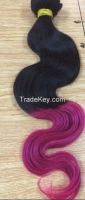 Sell Two Tone hair weft