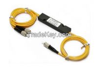 PLC Optic Fiber Cable 1 to 2 Channel Power Splitter Module SM SC/UPC