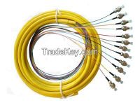 12core Multicore Branch Indoor Fiber Cable SM, MM Fiber