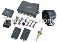 PKE car alarm with rolling code