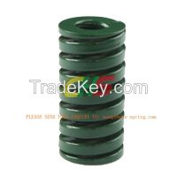 factory outlet ISO10243 die spring CIL20-76 55CrSi, 50CrVa green