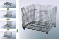 Foldable Wire Mesh Container