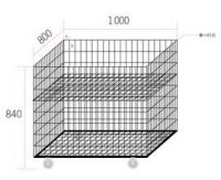 Steel Wire Mesh Container