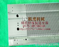 Computer flat knitting machine needle plate