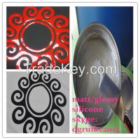 SOLLYD Super glossy screen printing silicone ink used for oval machine