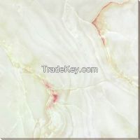 Polished glazed tile marble look foshan tile B6047