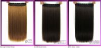 5A Brazilian Virgin Hair Clip In Human Hair Extensions Remy Hair Clip Ins 100g/pcs/set 1# Black color Crazy Queen hair products