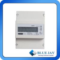 BJ-19D-320C LCD Display Single Phase Power Meter With RS485 Energy Meter