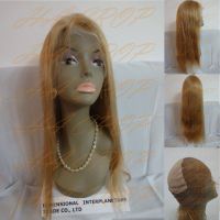 Sell  24" Indian Remy Hair # 27 Stock Full Lace Wig