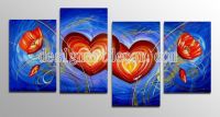 100% Hand Painted Modern Oil Paintings Abstract Flower Painting On Canvas Wall Art Canvas Wall Pictures Home Decoration