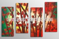 100% Hand Painted Modern Abstract Wall Art Home Decor Oil Painting Landscape Art On Canvas
