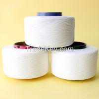 raw white spandex  yarn for knitting, weaving