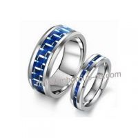 Fashion Tungsten Steel Engagement Couple Rings, Wedding Ring Jewelry Gifts