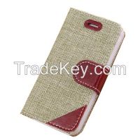 Fresh Linen Folio for iPhone 6 iPhone 5 Iphone 5S / Linen iphone