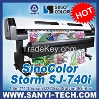 1.8 Meters Large Format Printer For Outdoor & Indoor Advertising (Eco Solvent Ink)---SinoColor SJ-740i