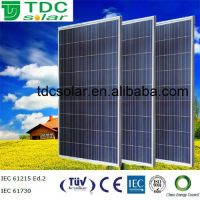 Hot sale and cheap price solar panel 250W (TDC-P250-60) with TUV IEC Certificate