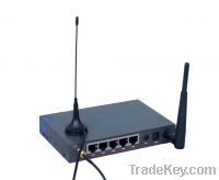 Industrial WCDMA/UMTS 3G WiFi Router, 4XLAN, 1xWAN