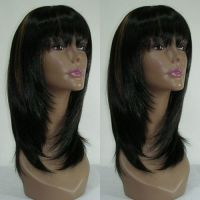 Synthetic Hair factory, wholesale high quality wig, human hair factory