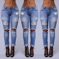 Women Ripped Jeans