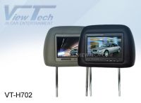 Car Monitor - 7 inch Headrest LCD Monitor with Pillow (VT-H702)