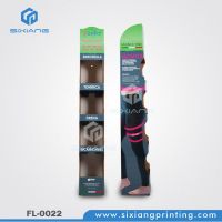 Retail corrugated display stand box for bulb lamp