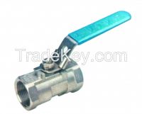 1-pc screw end ball valves