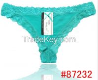 2014 new Lace trim cotton g-string hot lady thong sexy Underpants lady panties women underwear girl t-back hot lingerie intimate