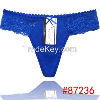 2014 new Laced cotton lady thong hot g-string sexy Underpants girl t-back lady panties women underwear lingerie intimate