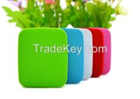 Square colorful plastic hot sell power bank