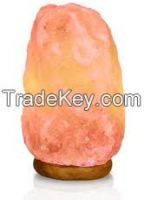 HIMALAYAN CRYSTAL ROCK SALT NATURAL LAMP