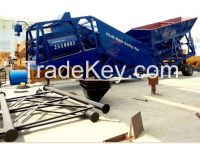 new type of YHZS60 mobile concrete batching plant