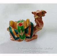 Enamel Handmade metal jewelry box