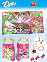 girl's surprise jewelry bag candy toys