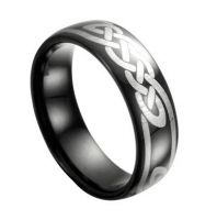 Sell Tungsten Ring with Celtic Design