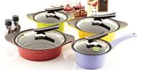 Ceramic coated Aluminum Cookware sets