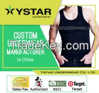 Mens high quality plain color tank top YSMV-0001