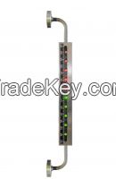 supply tube double color level gauge