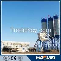 HZS25 Stationary Concrete Batching Plant On Sale