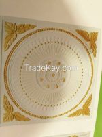 Colorized decoration gypsum tile