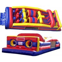 Children Inflatable Obstacle Amusement Park Combo / Inflatable Toys For Commercial Business
