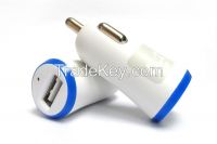original new bluemark car charger 5v 2.4A for ipad for tablet for cellphone